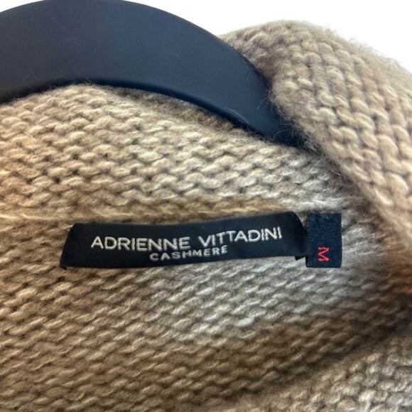 Adrienne Vittadini Women's M 100% Cashmere Soft Cowl Neck Luxe Knit Sweater - Picture 3 of 12